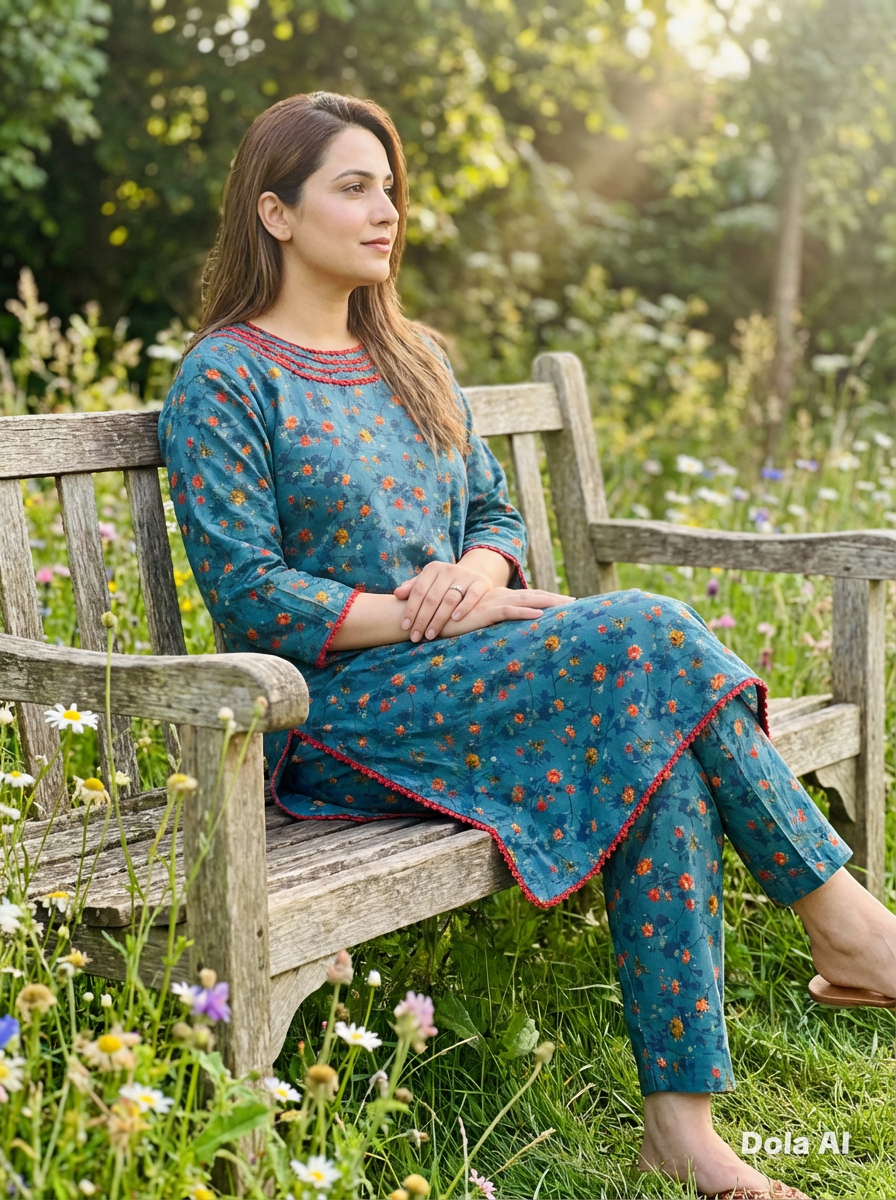 Noor's 2pc Merina Fabric Winter 25-26