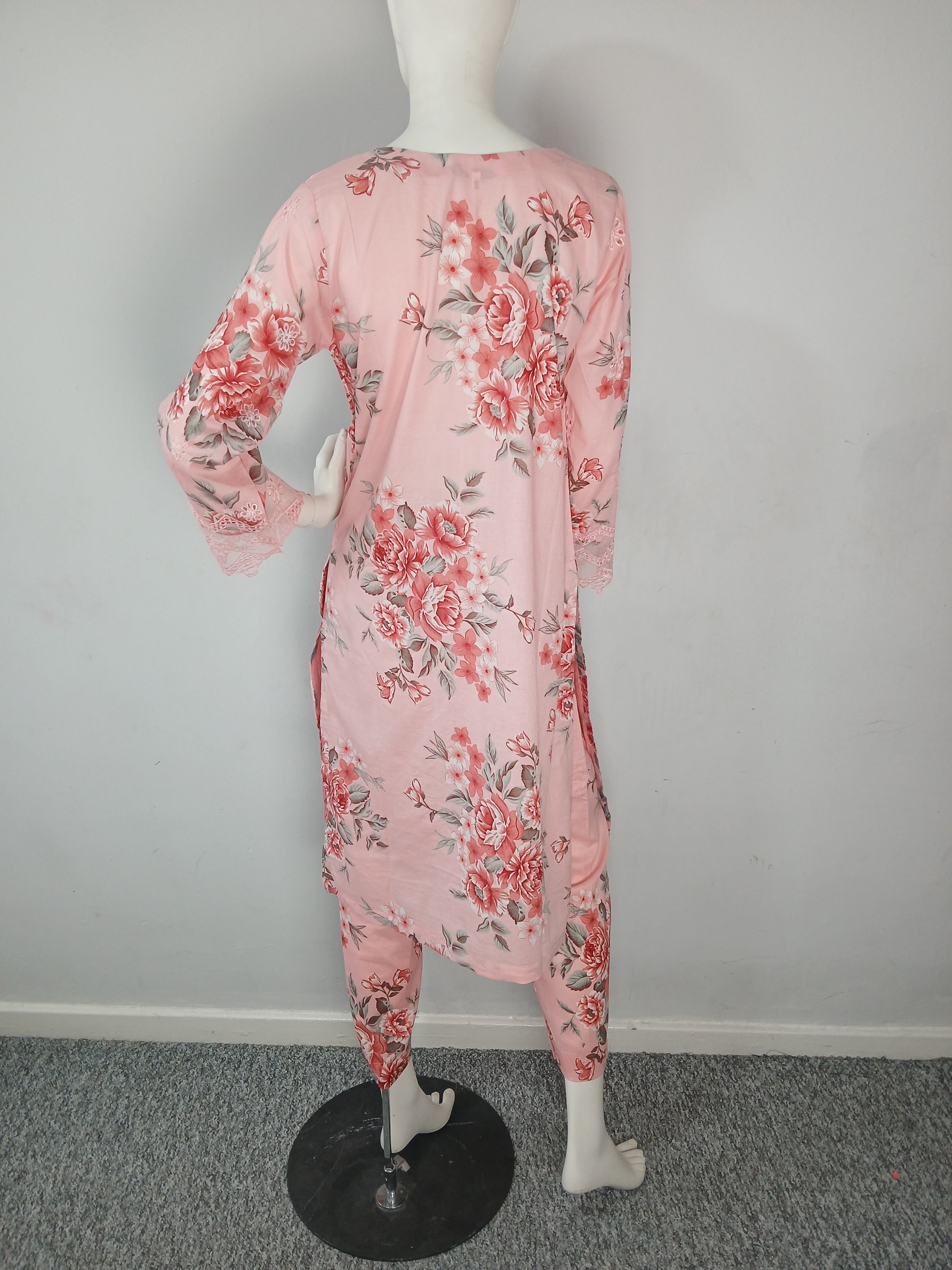 Noors Collection 3PC Linen Suit with Shaffon Duppata NC-2030